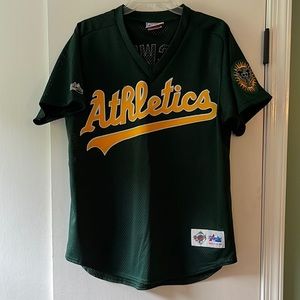 Oakland A’s Athletics Mark McGwire pullover jersey vintage